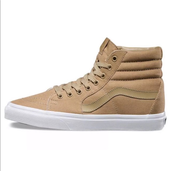 Vans Sk8-Hi Mono Canvas True Tan - Picture 4 of 5